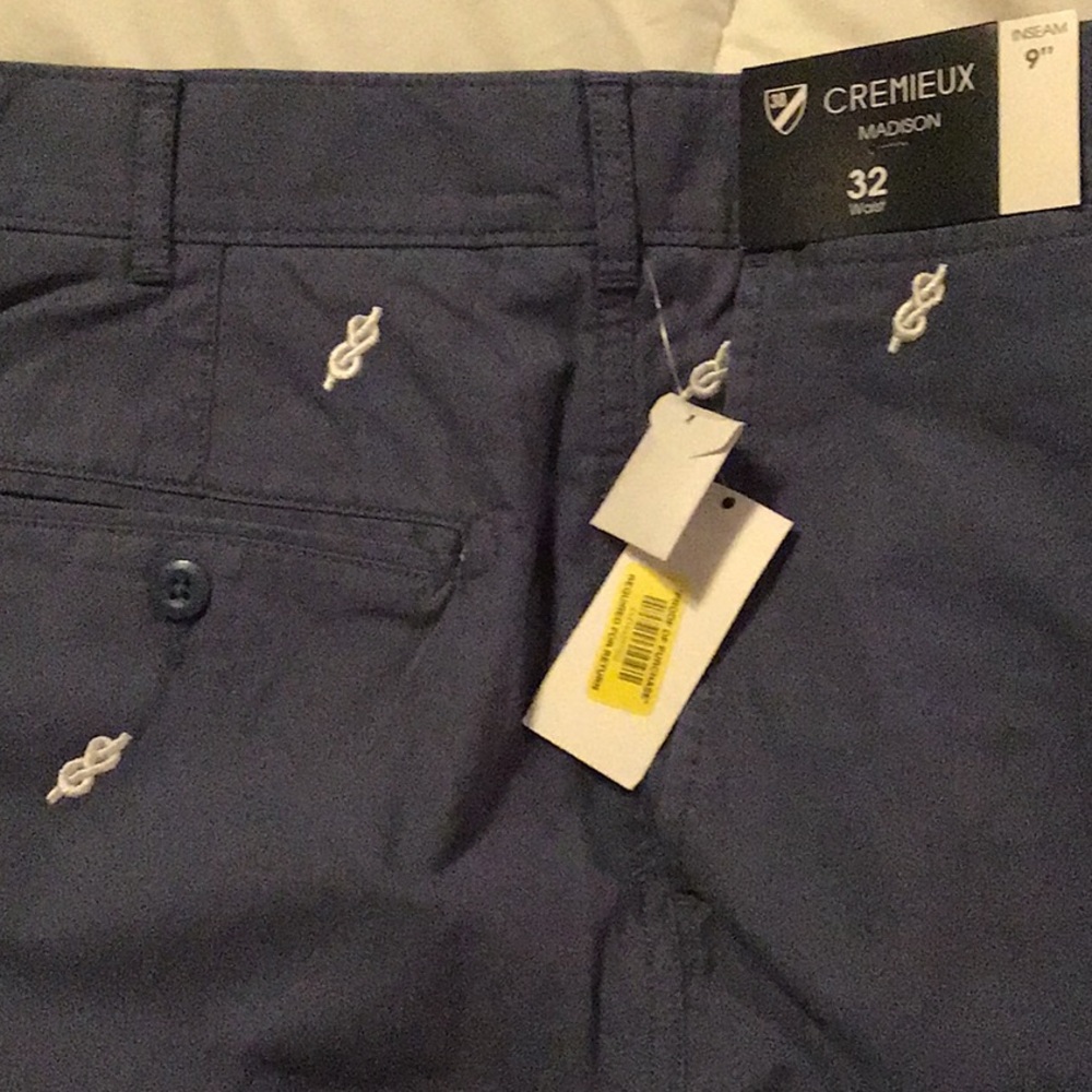 Cremieux NWT Madison nautical Men’s shorts 9”